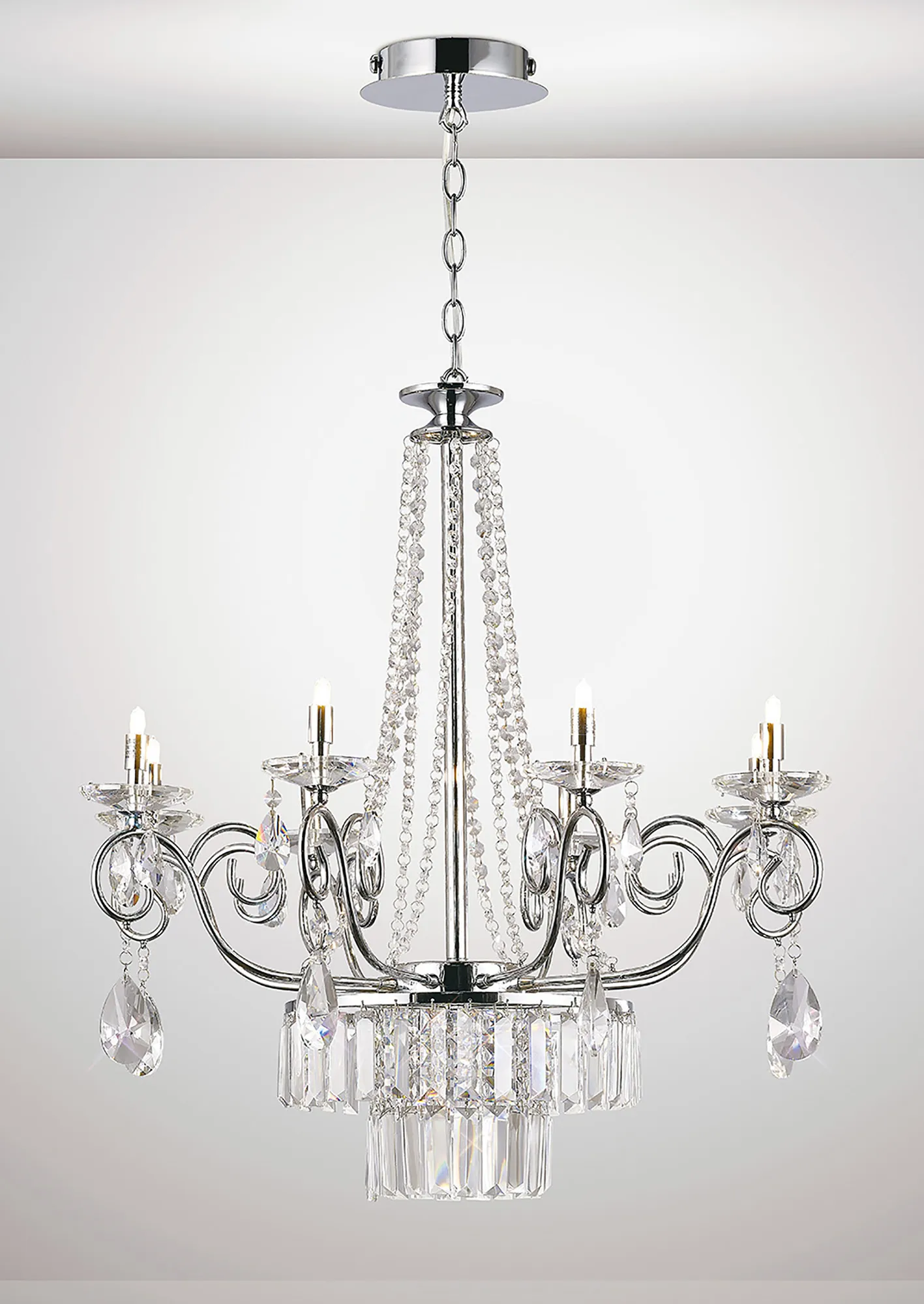 Eden Crystal Ceiling Lights Diyas Multi Arm Crystal Fittings Eden Crystal Ceiling Lights Diyas Multi Arm Crystal Fittings
